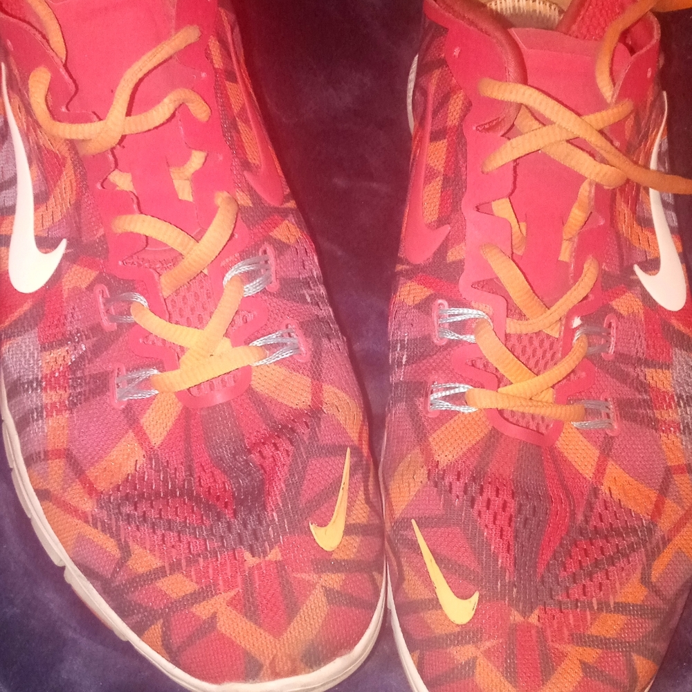 Tribal Print Nikes